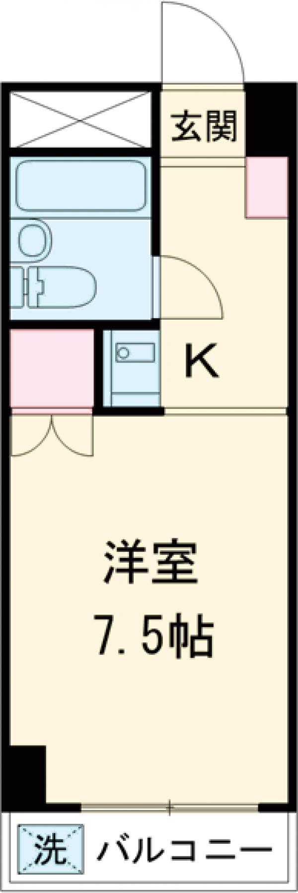 ベルゼ国分寺の間取り