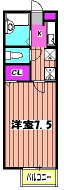 グランシャリオⅡの間取り