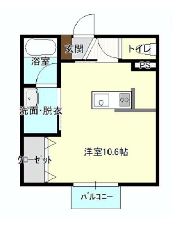 ヒルズ布橋の間取り
