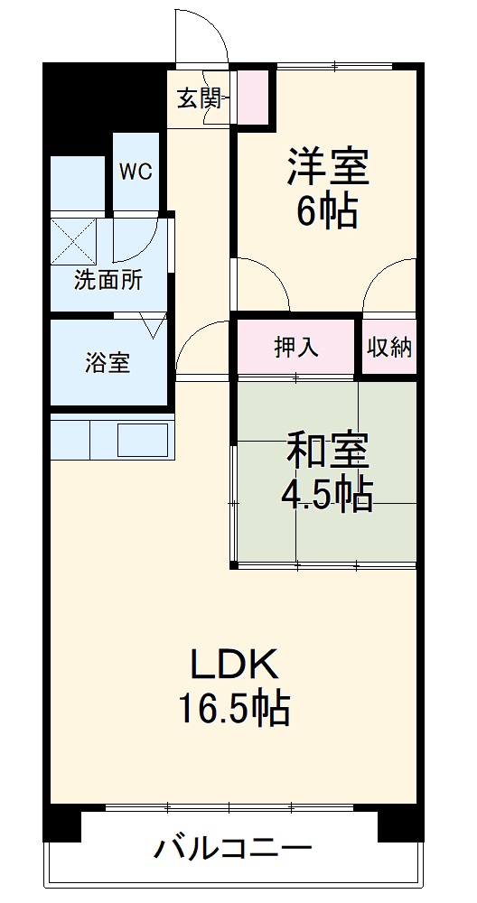KIソシア1の間取り
