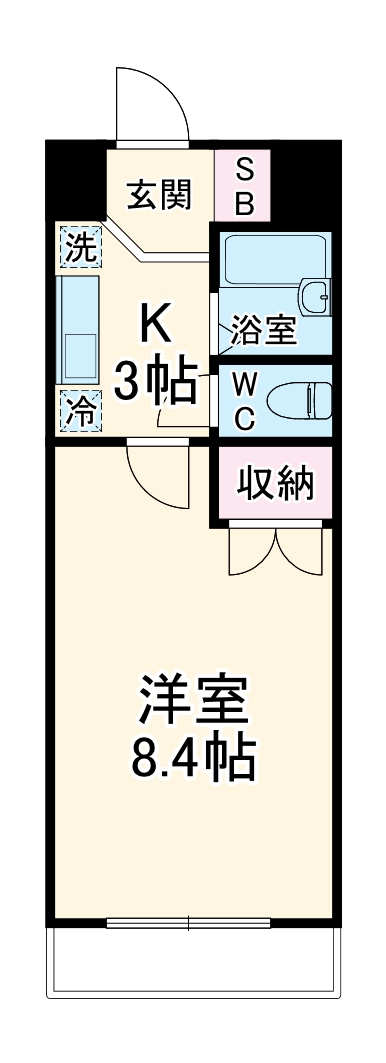 エクセルⅠの間取り