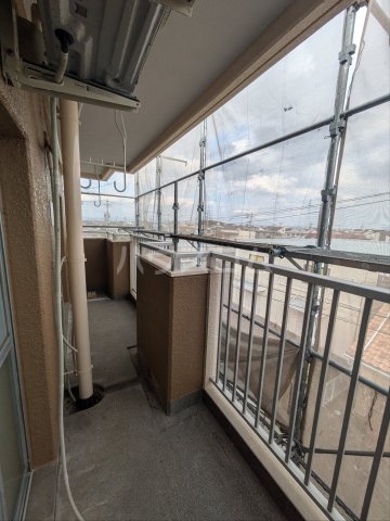 12/24 バルコニー