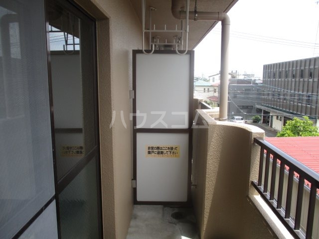 12/25 バルコニー