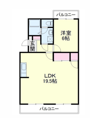 レジデンス曳馬の間取り