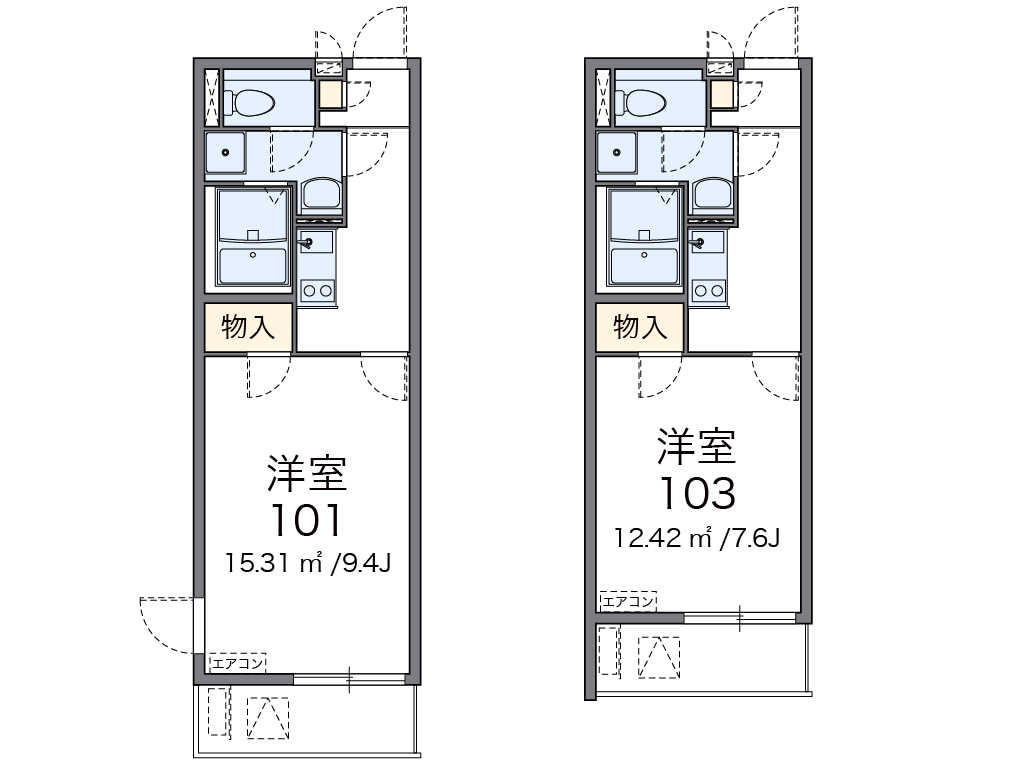 レオネクスト和光南MSの間取り