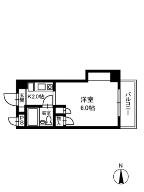 ベルデ中山の間取り