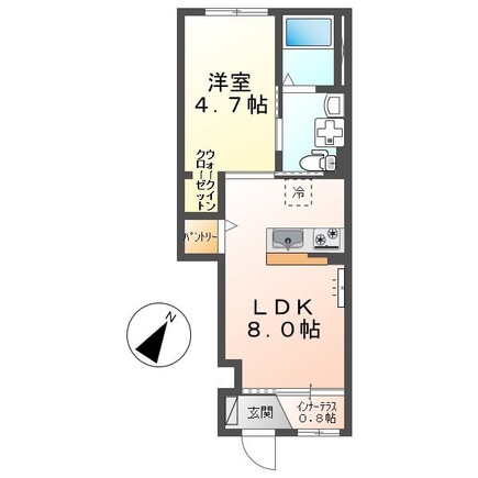 キャトルセゾンの間取り