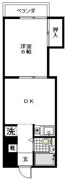 小川第1マンションの間取り