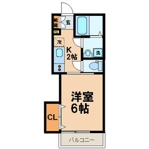 アカデミアコート 北の間取り