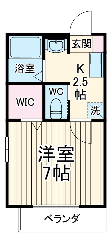リラックス浜町の間取り