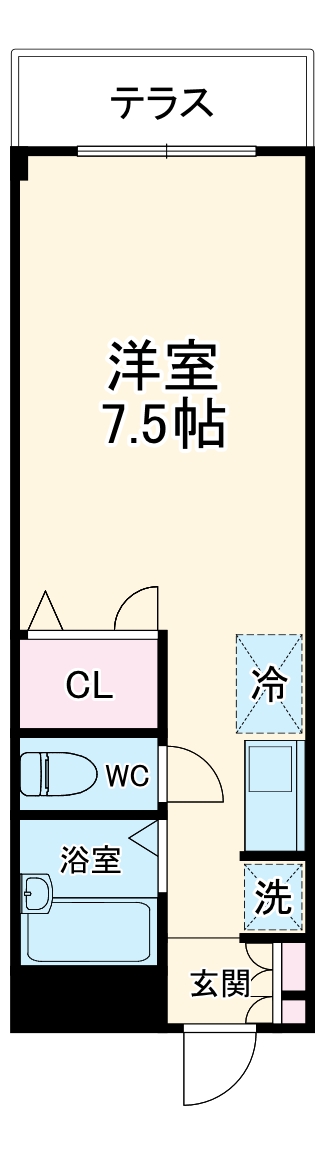 サンセゾンの間取り