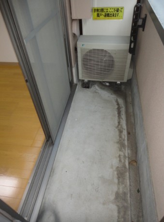 11/25 バルコニー