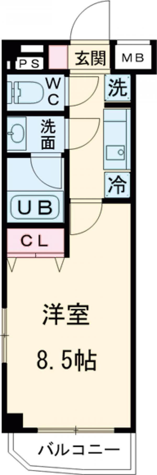 HY’s stage 西荻窪の間取り
