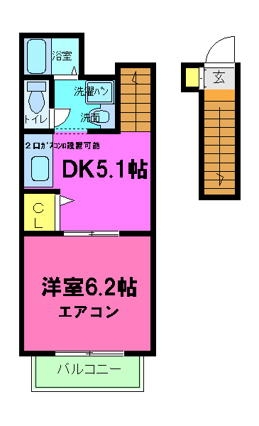 ヴェルドミール佐井の間取り
