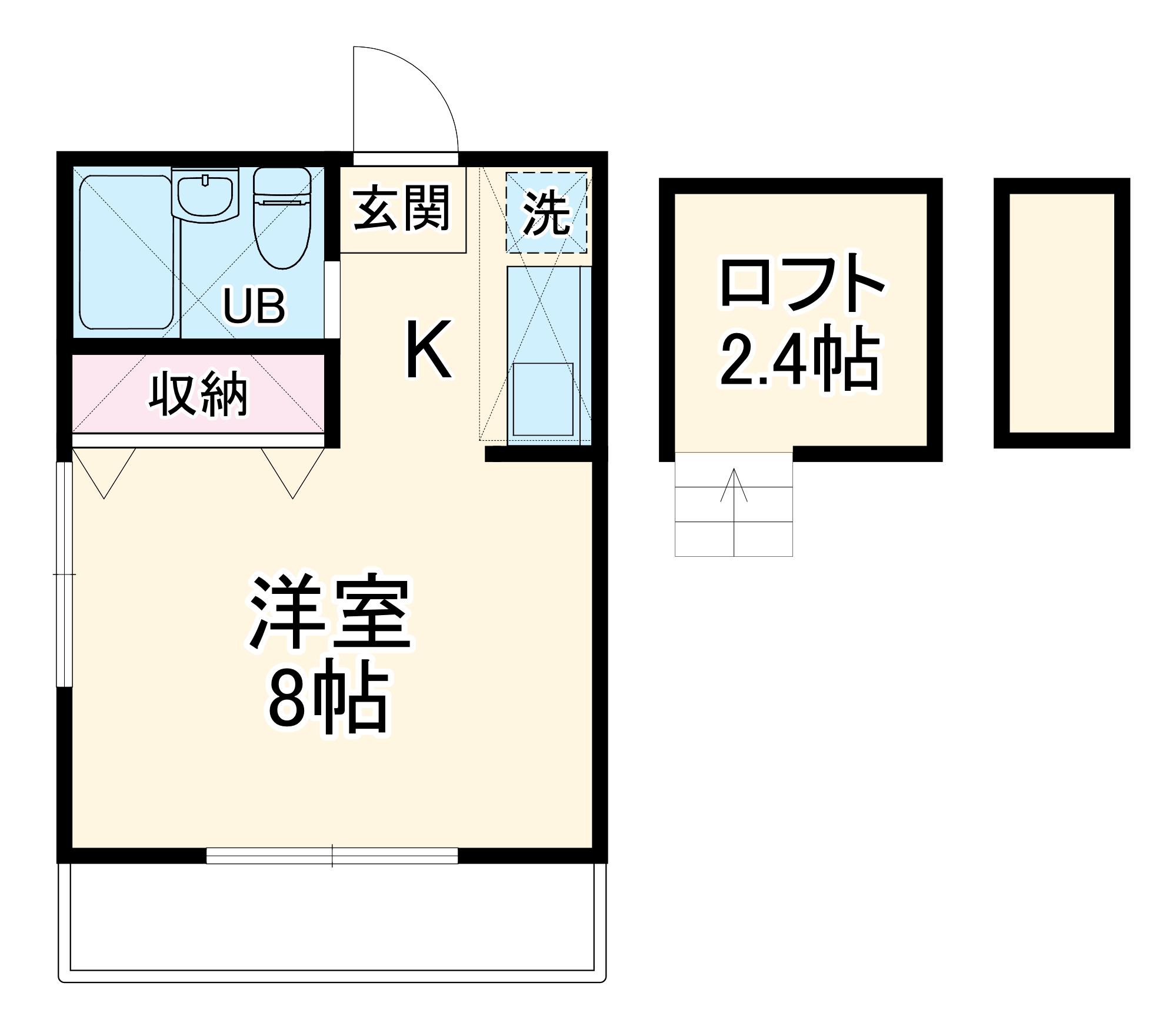 ハーベスト21高根台の間取り