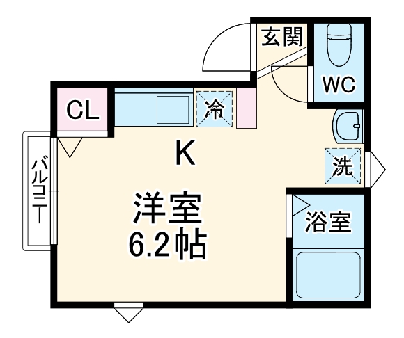 ベイシティ三郷中央の間取り
