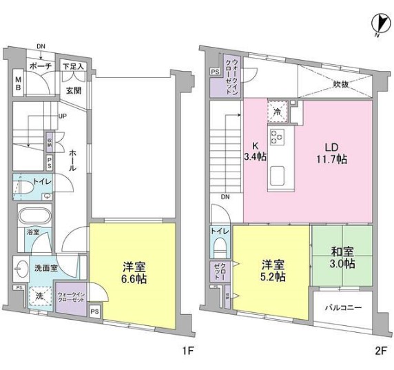 ソアラノーム碑文谷の間取り