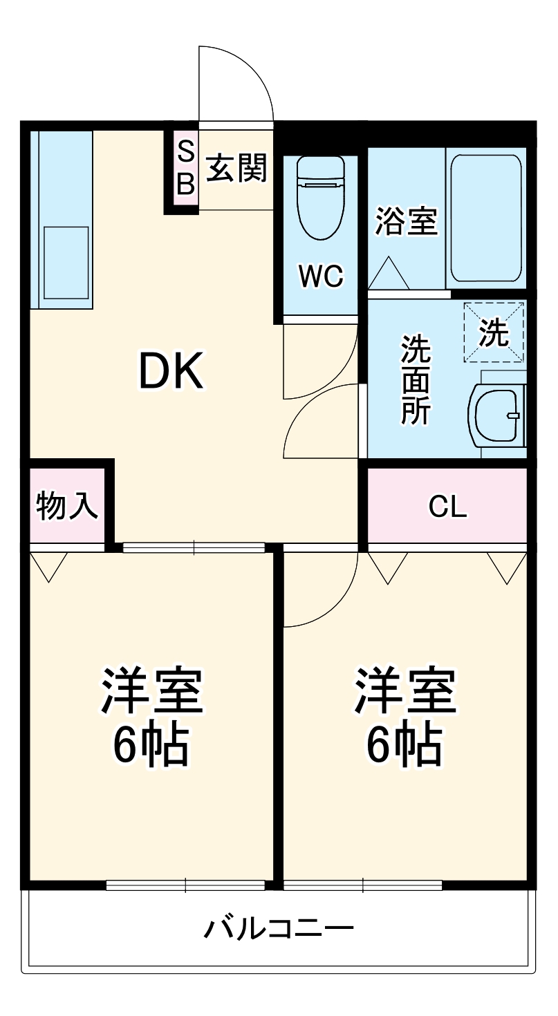 ソフィア中台の間取り