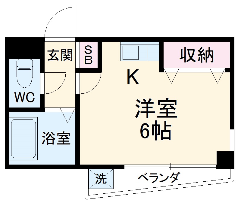 メゾン・ミューズの間取り