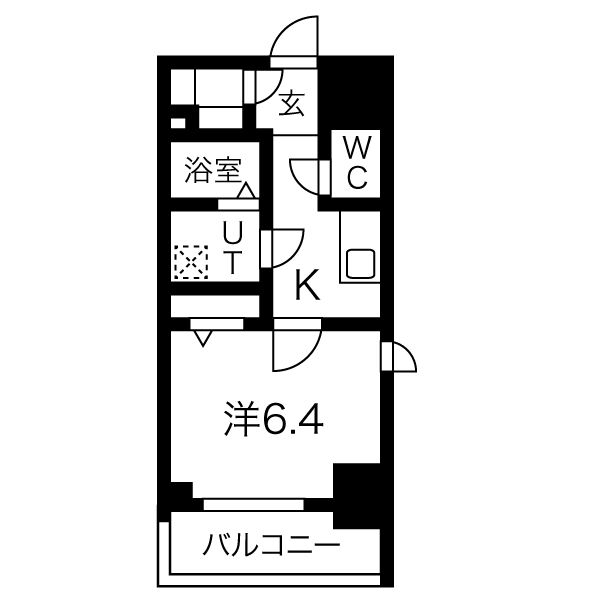 エスリード名古屋STATION WESTの間取り