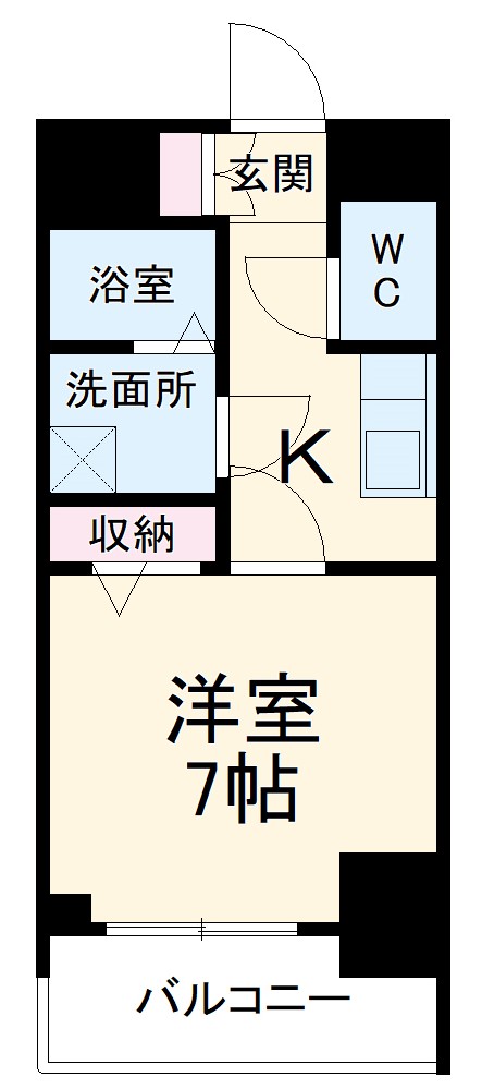 エスリード名古屋STATION WESTの間取り