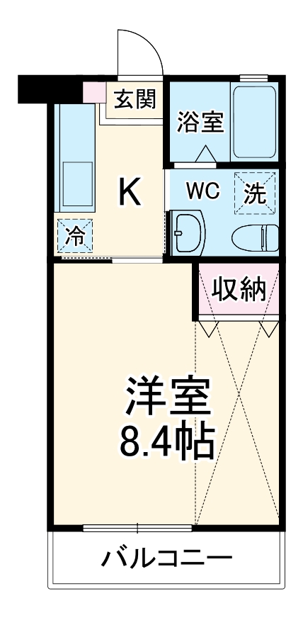 ロワール東船橋の間取り