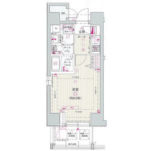 エステムプラザ名古屋・栄プレミアム の間取り