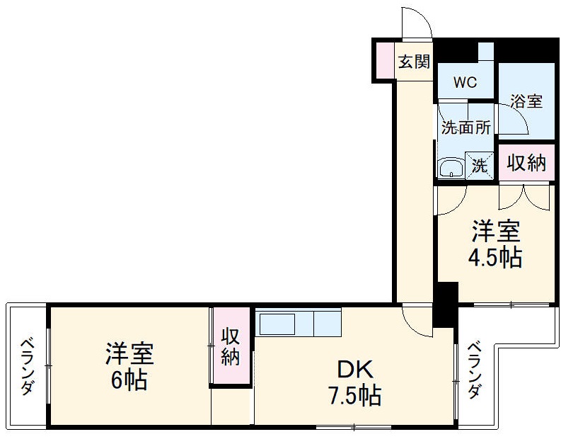 レヴァンテ岐阜の間取り