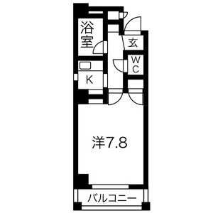 カルム白島の間取り