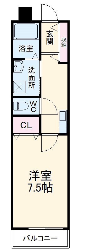 CASA CALMAの間取り