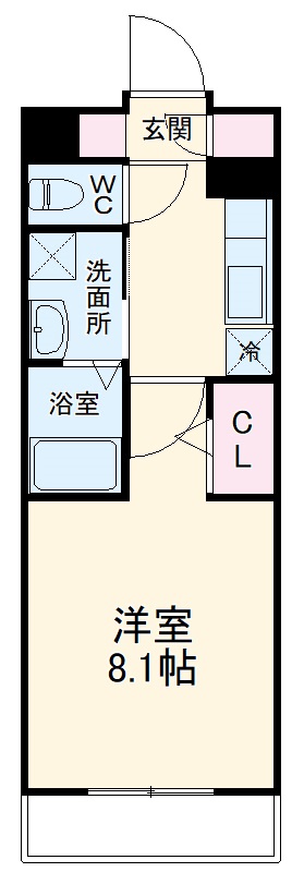 サンロレンツォKの間取り