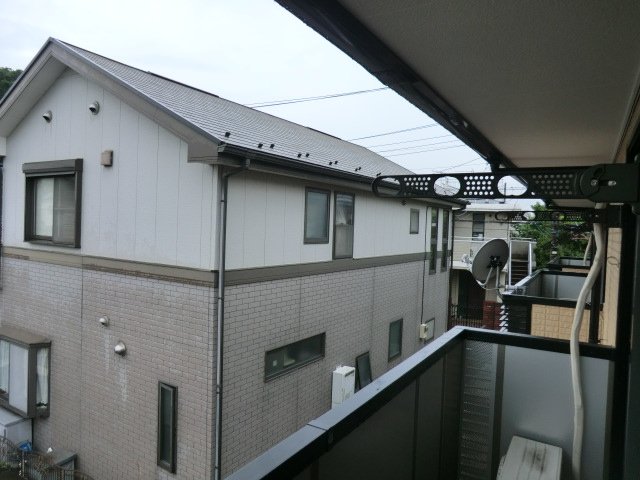 12/25 バルコニー