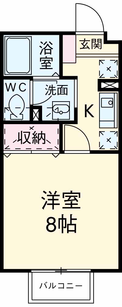 リヴェールの間取り