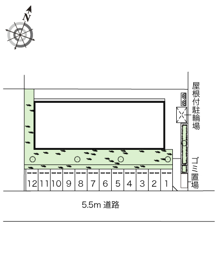 12/12 駐車場