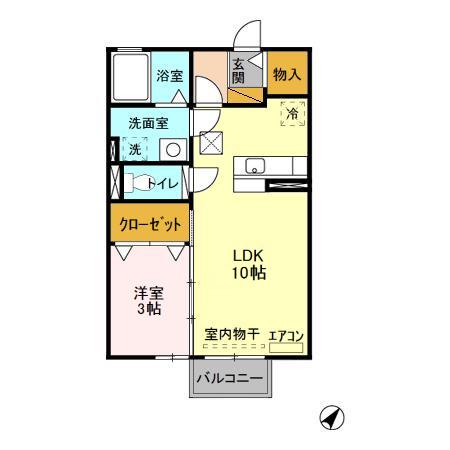 グランドソレイユの間取り