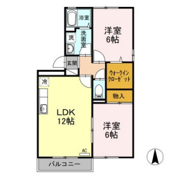 ユニヴェールの間取り