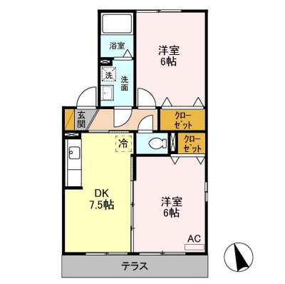 ソルプラトーの間取り