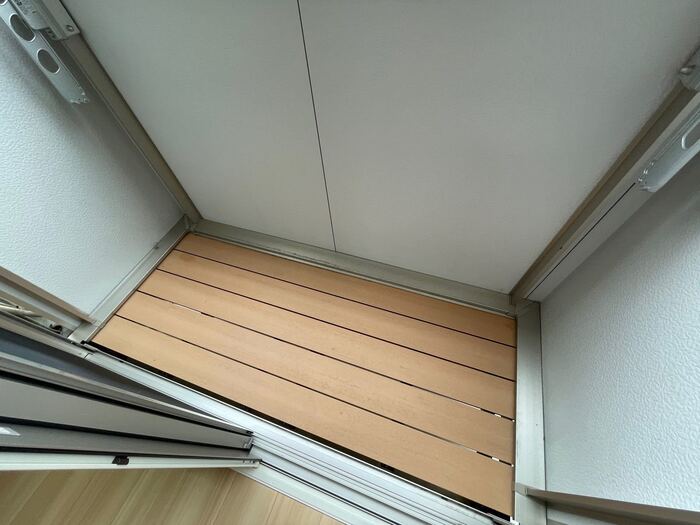 12/28 バルコニー