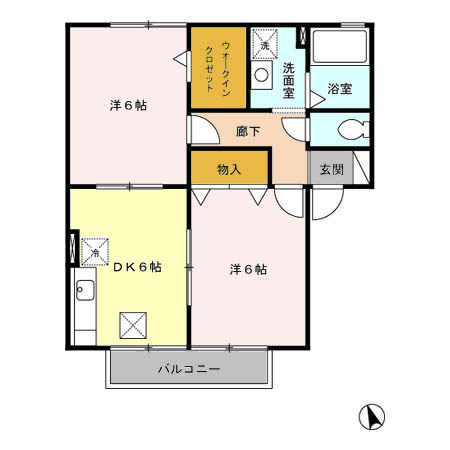 プランタンの間取り