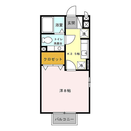 フィーノ　Ａ/Ｂの間取り