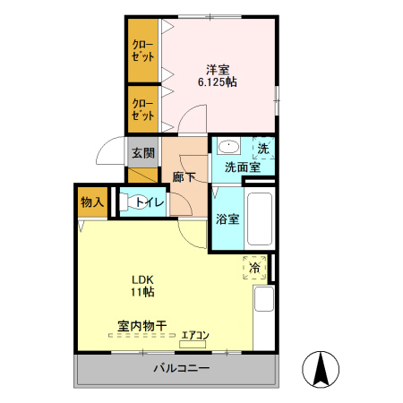 グリーンハイム IIの間取り