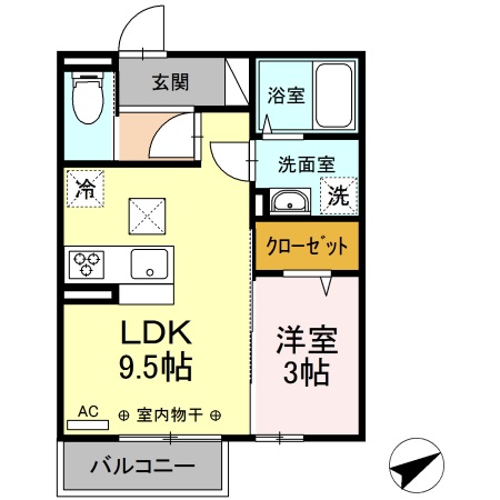 プレミストⅥの間取り