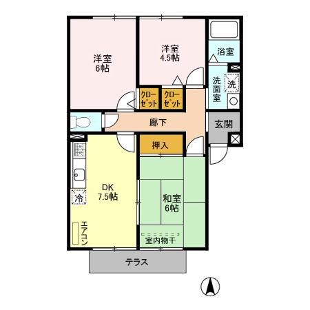 パセオみずほ台の間取り