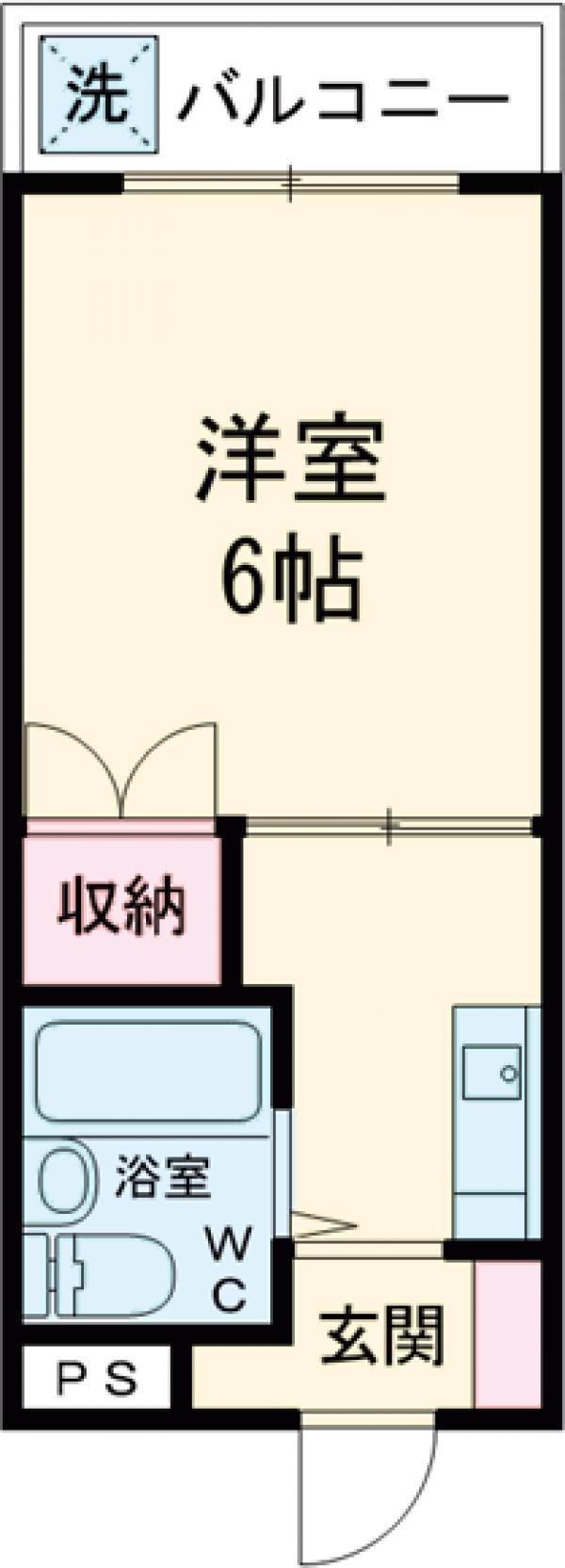 ハイタウン学芸大学の間取り