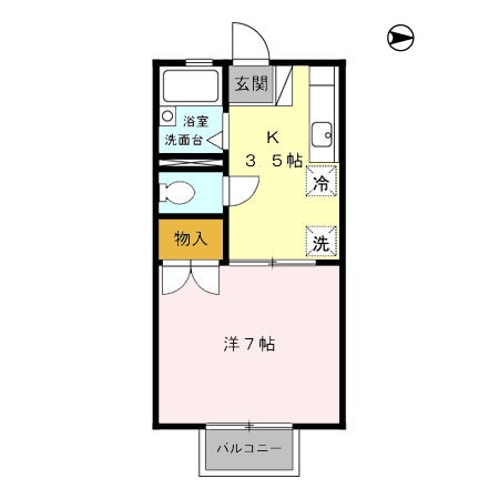 ルミエール関谷の間取り