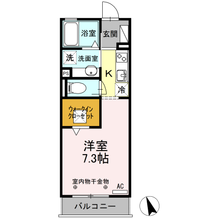セレッサ ウーノの間取り