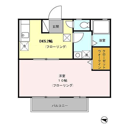 メイプルハウス Cの間取り