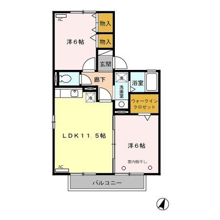 エクレールの間取り