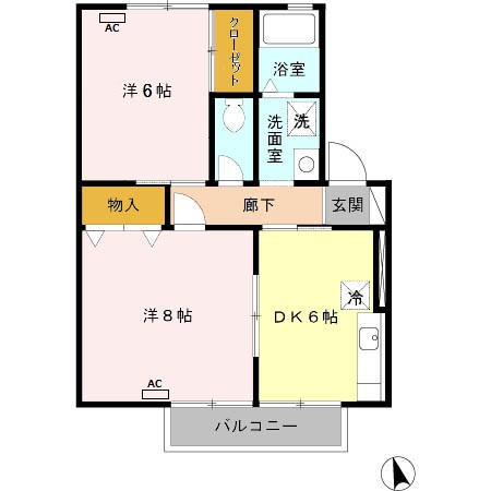 ソシアの間取り