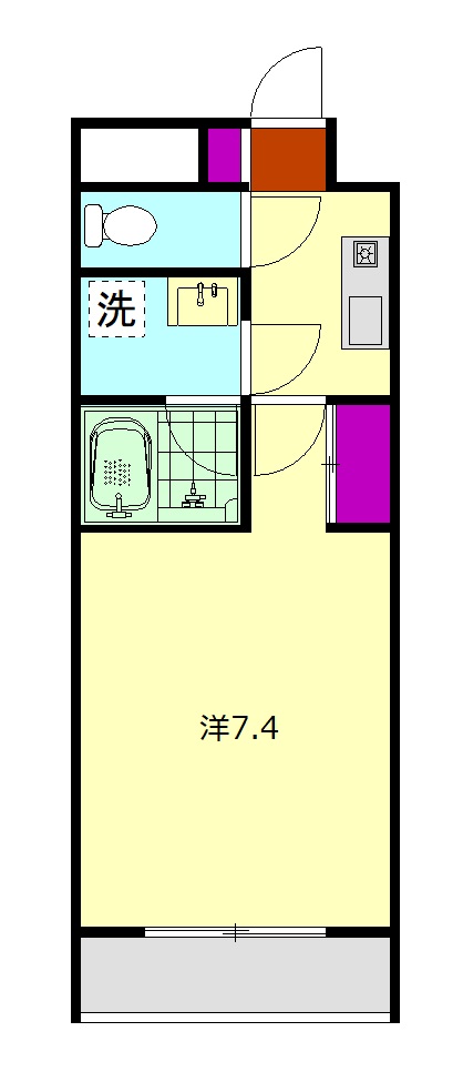 アルテミスの間取り